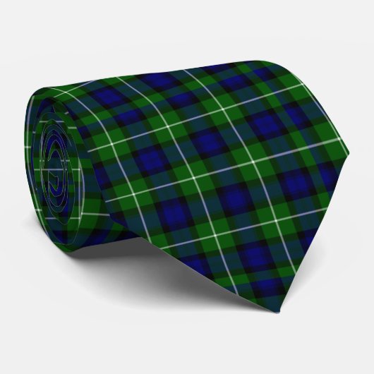 Cravate Tartan de Lamont (Roulé)