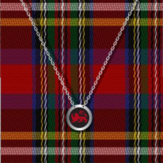 Cravate Tartan de Lion Passant
