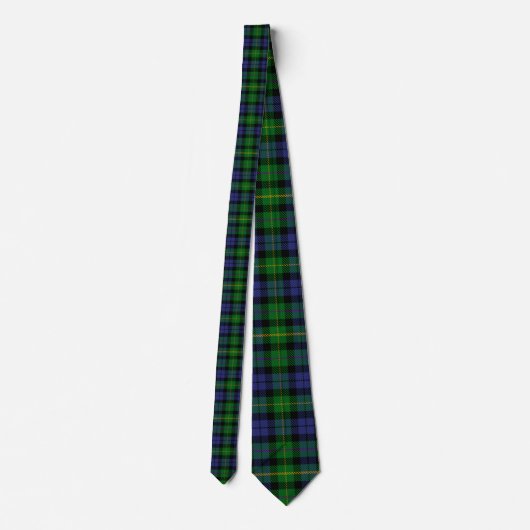 Cravate Tartan de MacBride (Dos)