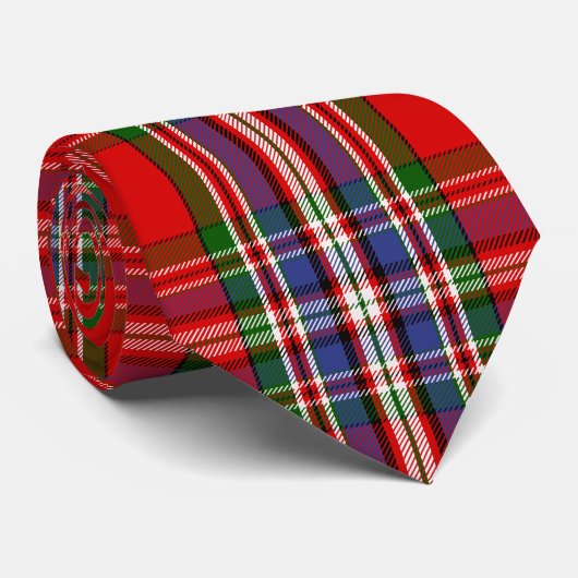 Cravate Tartan de MacFarlane de clan (Roulé)
