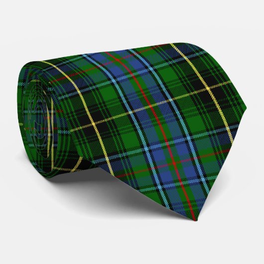 Cravate Tartan de MacInnes de clan (Roulé)