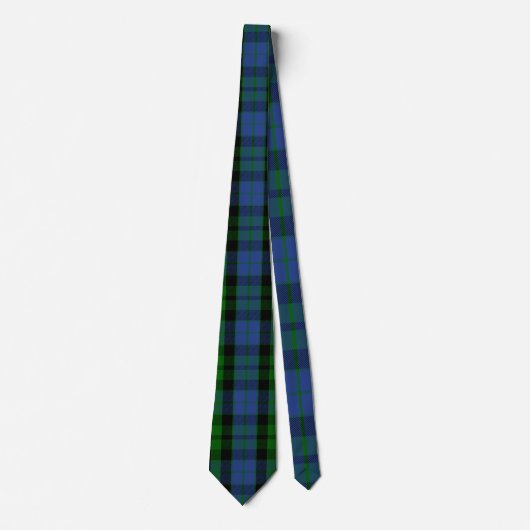 Cravate Tartan de MacKay de clan (Devant)