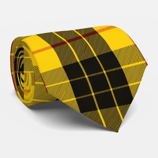 Cravate Tartan de Macleod de clan (Roulé)