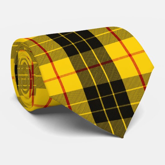 Cravate Tartan de MacLeod de clan (Roulé)