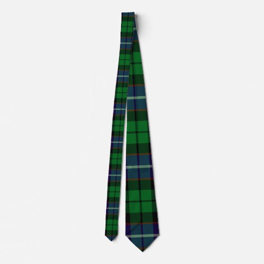 Cravate Tartan de Mitchell de clan (Dos)