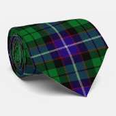 Cravate Tartan de Mitchell de clan (Roulé)