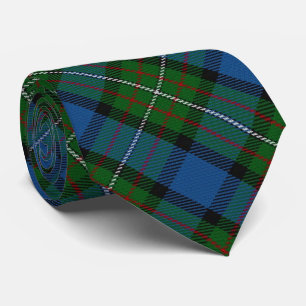 Cravate Tartan de monogramme de la lettre F de Ferguson