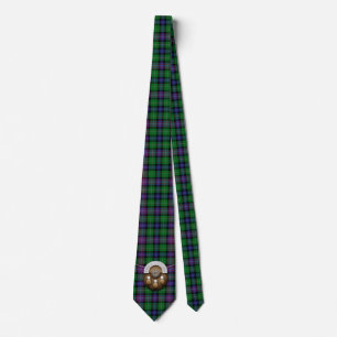 Cravate Tartan de Rankine de clan