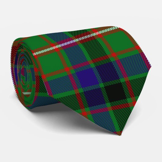 Cravate Tartan de Reid de clan (Roulé)