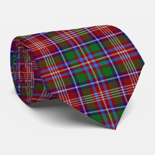 Cravate Tartan de Ritchie de clan (Roulé)