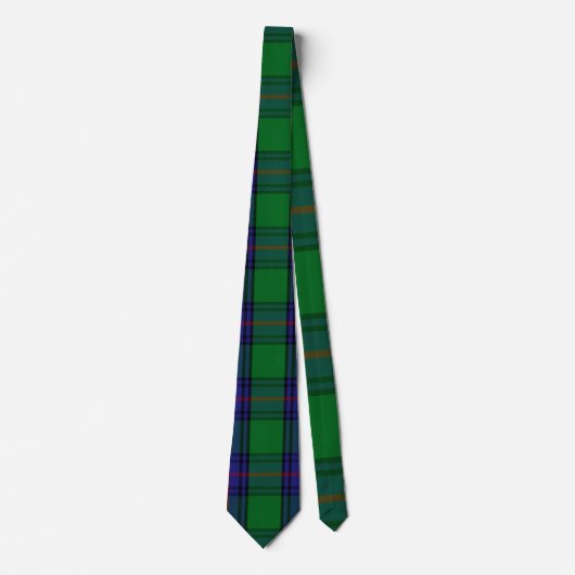 Cravate Tartan de Shaw de clan (Devant)