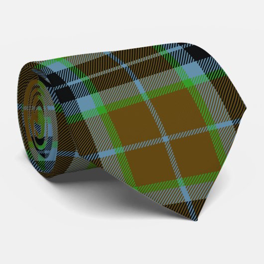 Cravate Tartan de Thomson de clan (Roulé)