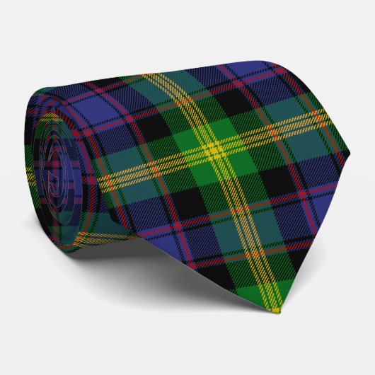 Cravate Tartan de Watson de clan (Roulé)