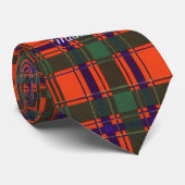Cravate Tartan d'écossais de plaid de clan de Munro (Roulé)