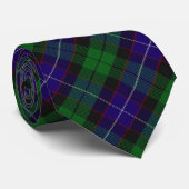 Cravate Tartan des chasseurs de clan (Roulé)