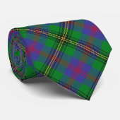 Cravate Tartan du clan Wood (Roulé)
