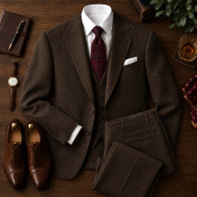 Tartan élégant bordeaux