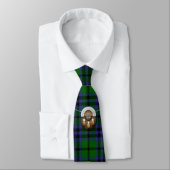 Cravate Tartan et escarcelle d'Austin de clan (Attaché)
