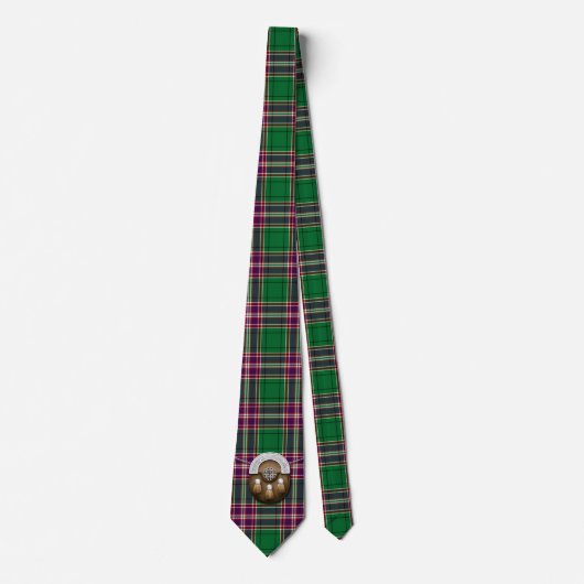 Cravate Tartan et escarcelle de chasse de MacFarlane de (Devant)