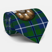 Cravate Tartan et escarcelle de Douglas de clan (Roulé)