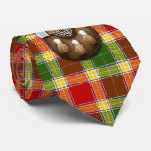 Cravate Tartan et escarcelle de Gibson de clan (Roulé)