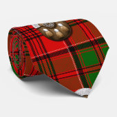 Cravate Tartan et escarcelle de Grant de clan (Roulé)