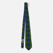 Cravate Tartan et escarcelle de Muir de clan (Dos)