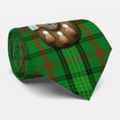 Cravate Tartan et escarcelle de Ross de clan (Roulé)