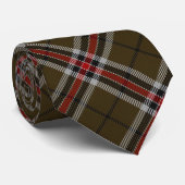 Cravate Tartan Plaid du district de Loch Ness (Roulé)