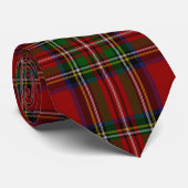 Cravate Tartan Royal Stewart Écossais (Roulé)