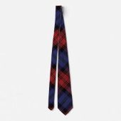 Cravate Tartan rustique élégant à plaqué classique (Dos)