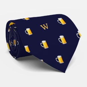 Cravate Tasse de bière à l'aquarelle Mug de cidre buveur M