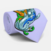 Cravate Tatouage bleu Hamerhead par RyuNeko-Artz (Roulé)