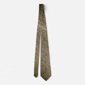 Cravate Taupe texturée chic (Dos)