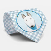 Cravate Taureau Terrier - Cute Original Chien Art (Roulé)