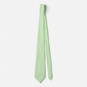 Cravate Tea Green D0F0C0 Couleur - Avec option pour ajoute