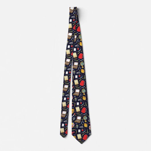 Cravate Teacher Novelty Gift Neck Tie (Dos)