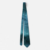 Cravate Teal Galaxy Series 7 (Dos)