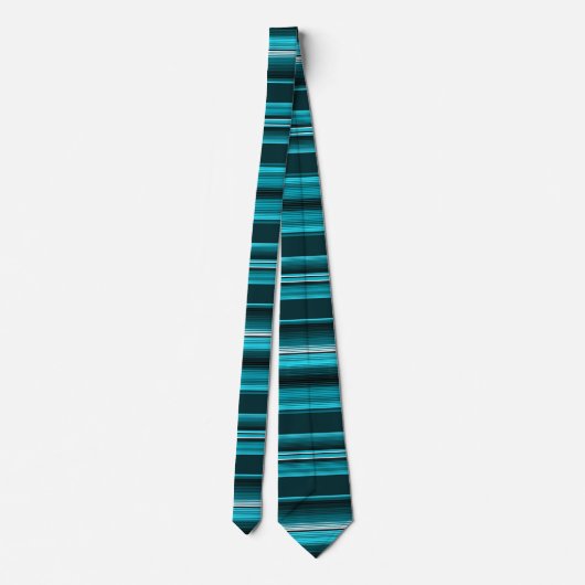 Cravate Teal Serape Pattern -  (Dos)