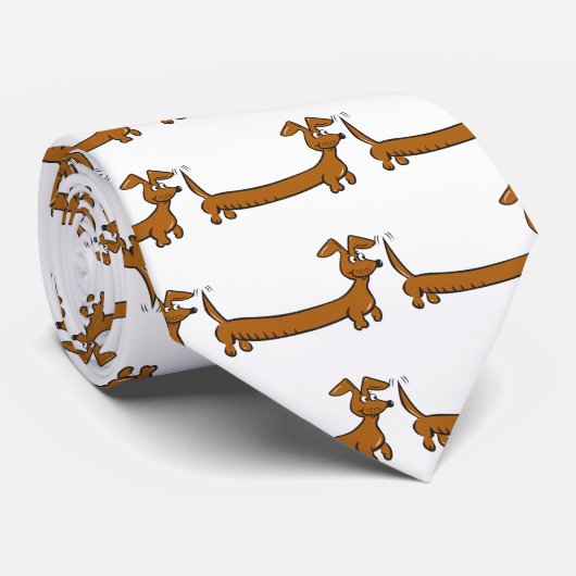 Cravate Teckel de Doxie (Roulé)