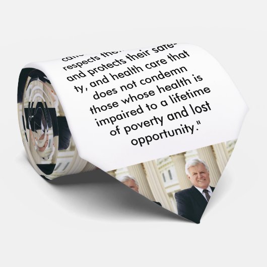 Cravate Ted Kennedy, 1932-2009 (Roulé)