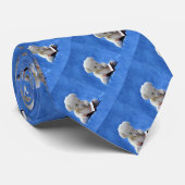 Cravate Teddy Bear Time to Read Blue Stuffed Animal, ZKOA (Roulé)