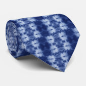 Cravate teintée cravate - Bleu (Roulé)