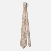 Cravate Teintes Beige Neutres (Devant)
