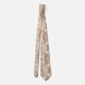 Cravate Teintes Beige Neutres (Dos)
