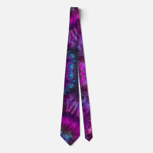 Cravate-teinture Cravate masculine en violets, blu (Devant)