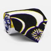 Cravate Teinture d'okinawaïen japonaise (Bingata) (Roulé)