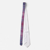 Cravate Teinture rouge bleu irréelle (Dos)