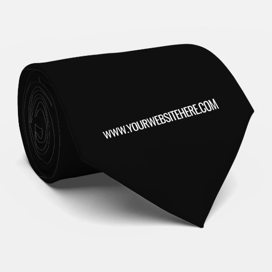 Cravate Téléchargez votre logo Ajouter des informations Ex (Roulé)