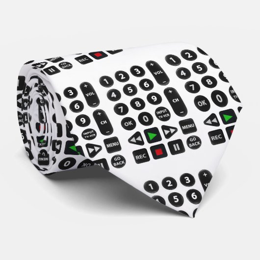 Cravate Télécommande TV (Roulé)